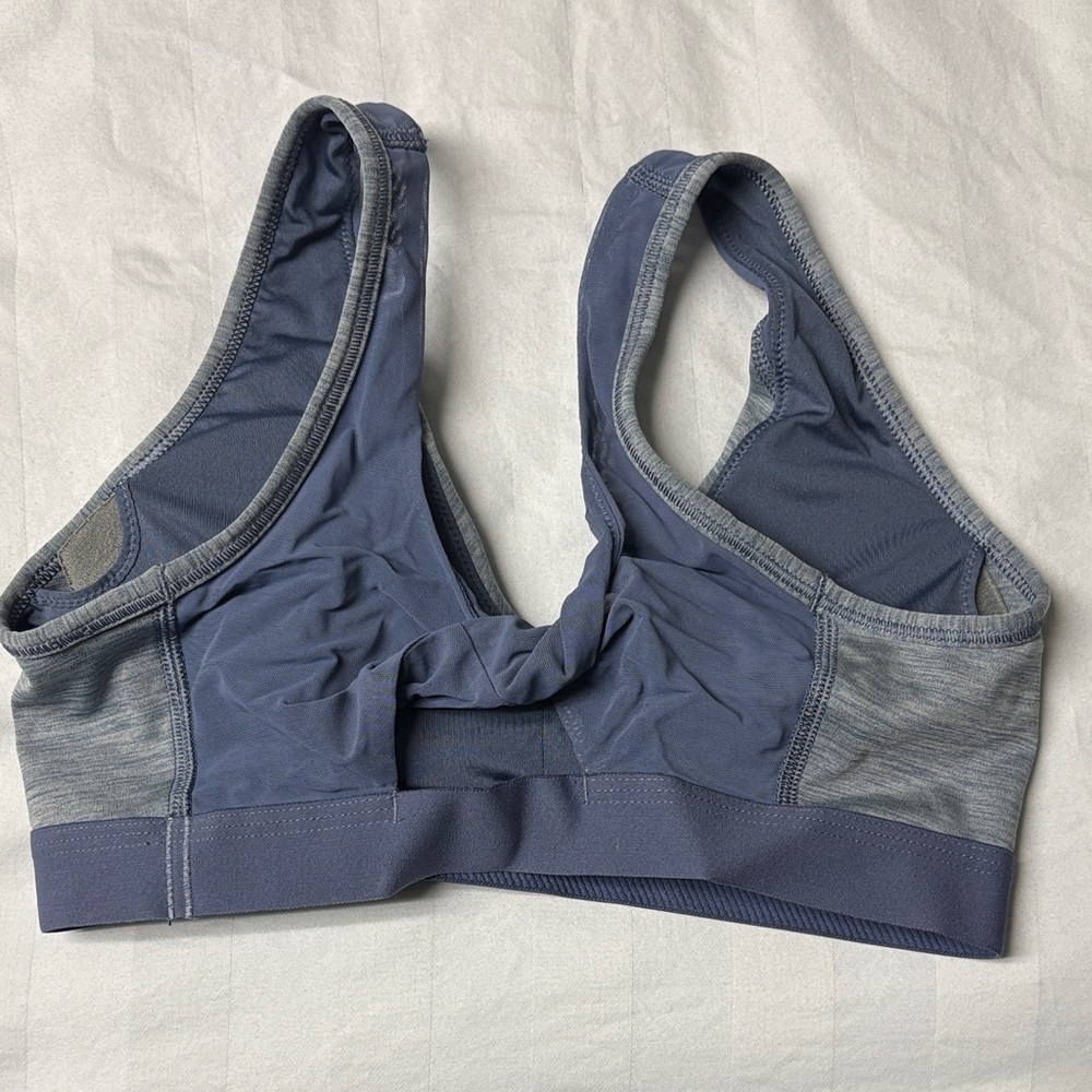 NIKE Women's Blue Sports Bra - Picture 3 of 3